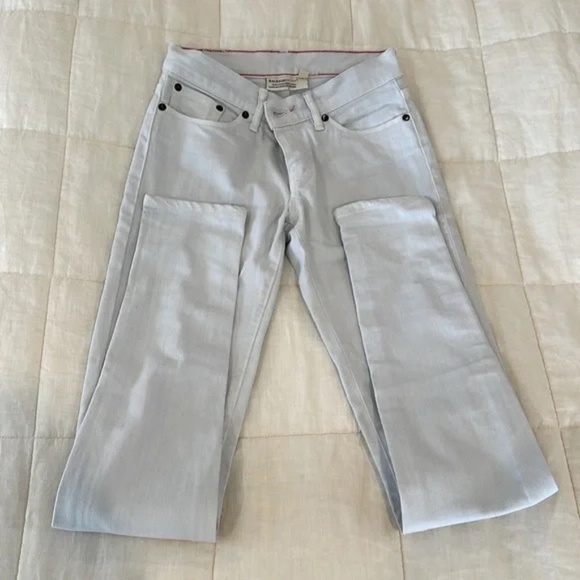 Raleigh Denim White Jeans Size 25 - Picture 6 of 7